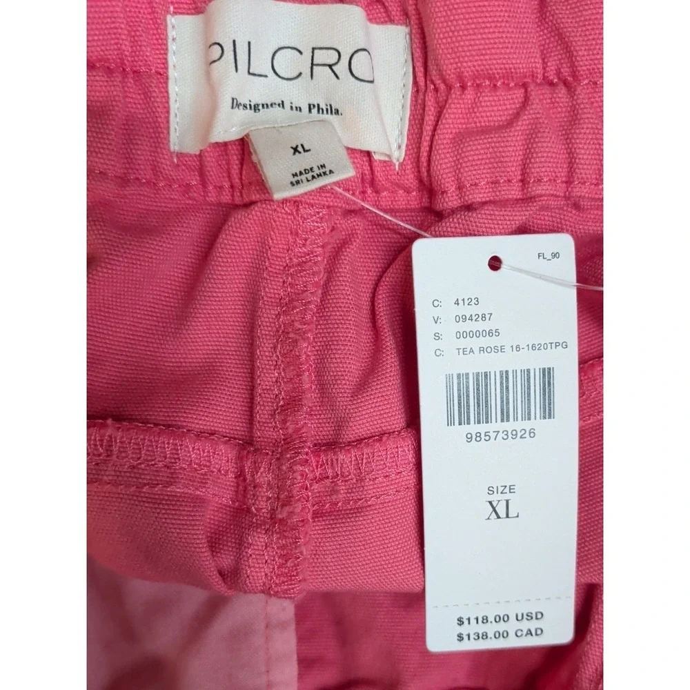 Pilcro/Anthropologie The Izzie‎ Relaxed Pull On Barrel Pants in Tea Rose